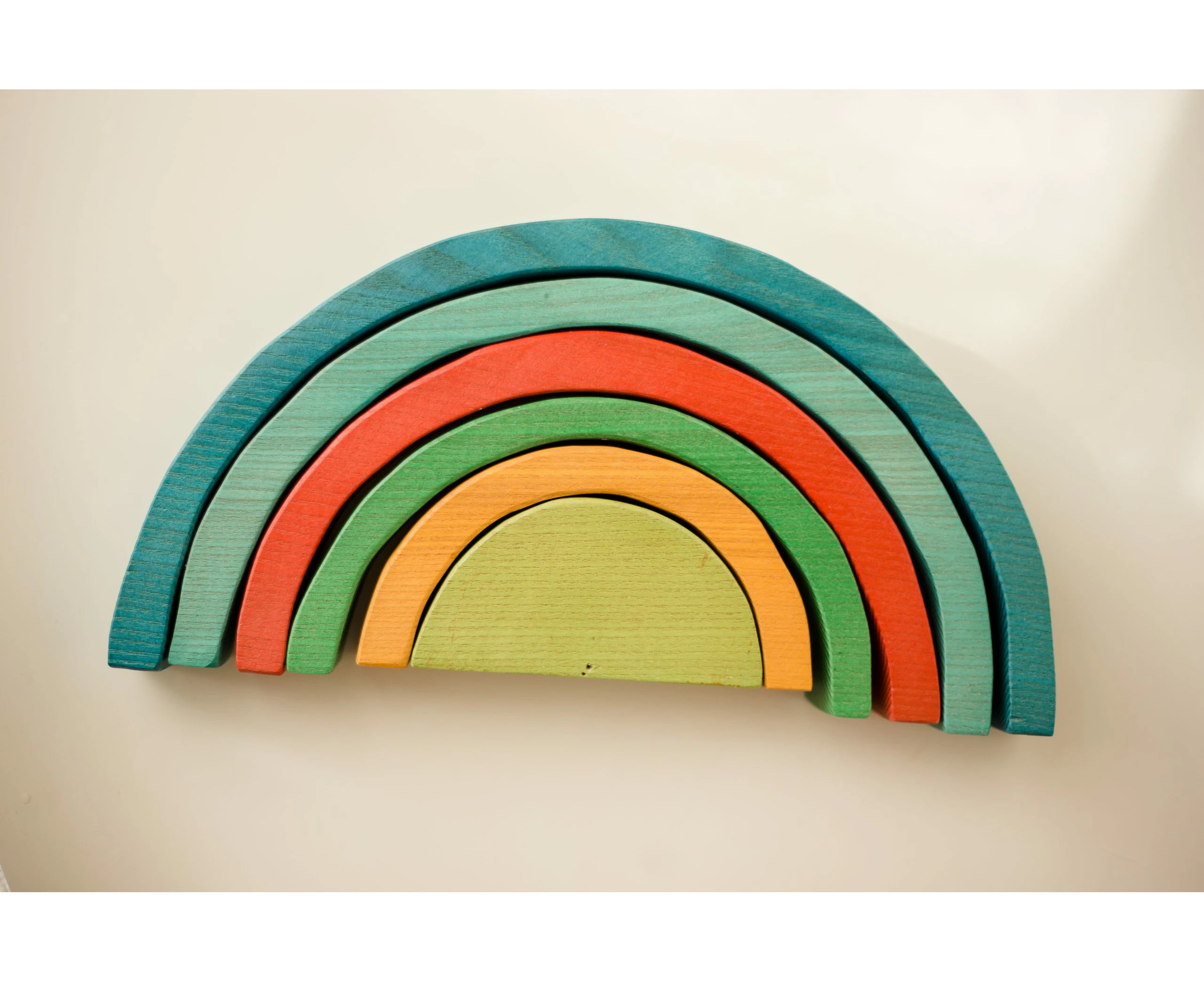 Large Color Rainbow Block Set