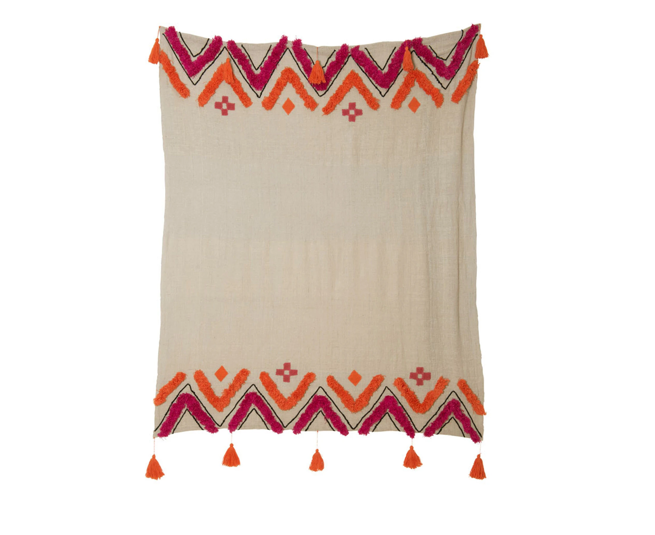 J Elliot Home Merryn Cotton Throw 125 x 150