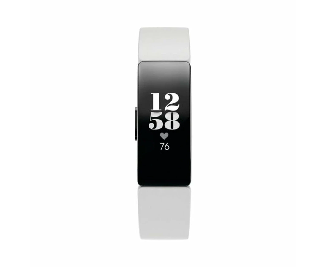 Fitbit Inspire HR Smart Fitness Watch - White - Refurbished Grade A - Refurbished Grade A