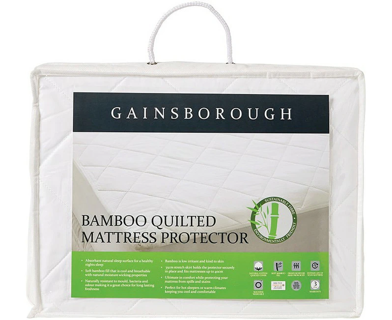 Gainsborough Bamboo Quilted Mattress Protector