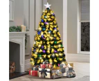 Mazam Christmas Tree 1.8M  6FT LED Xmas trees Optic Fibre  Multi Colour 230 Tips