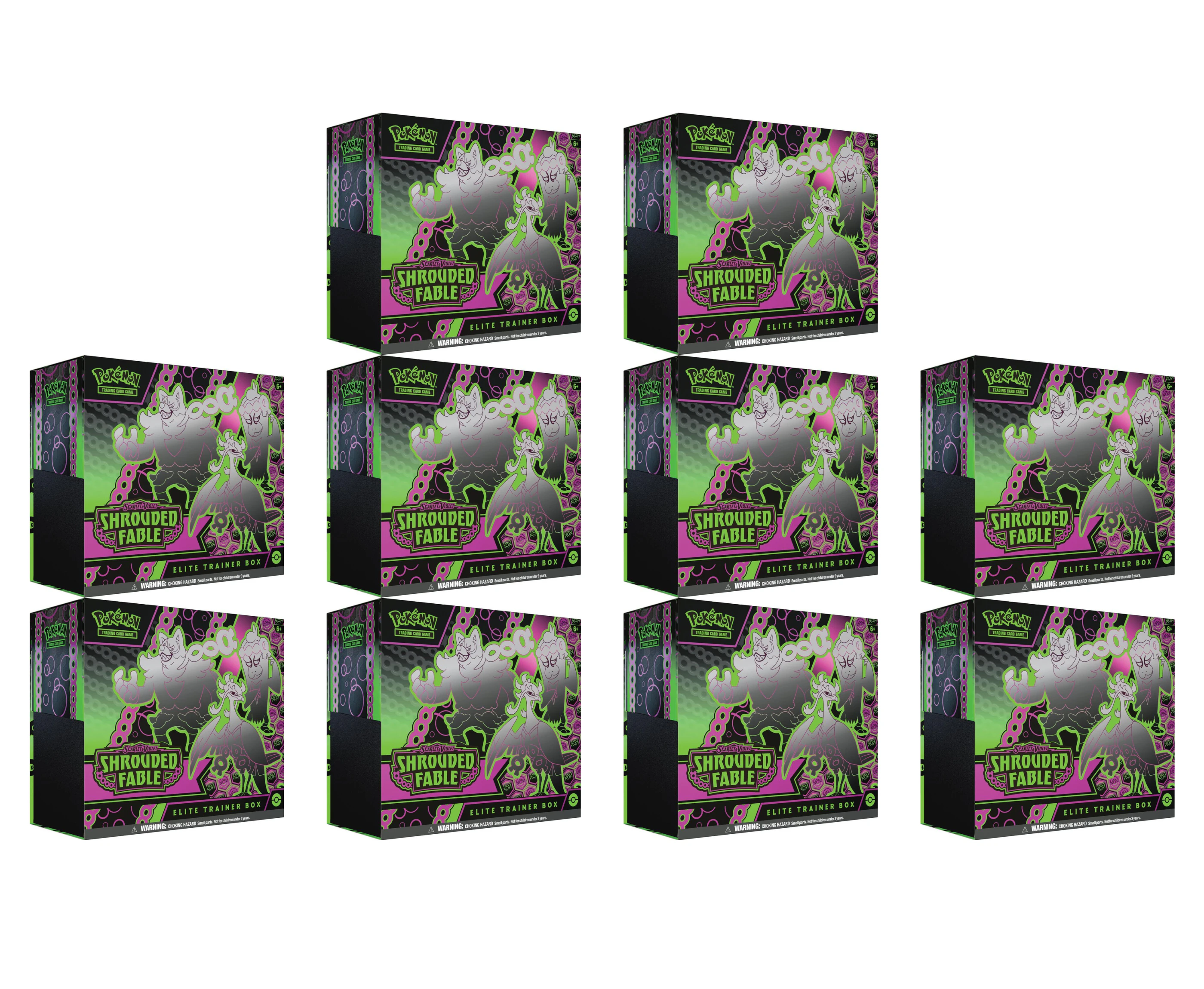 Pokemon Tcg Shrouded Fable Elite Trainer Box X10