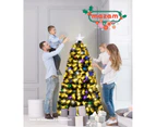 Mazam Christmas Tree 1.8M  6FT LED Xmas trees Optic Fibre  Multi Colour 230 Tips