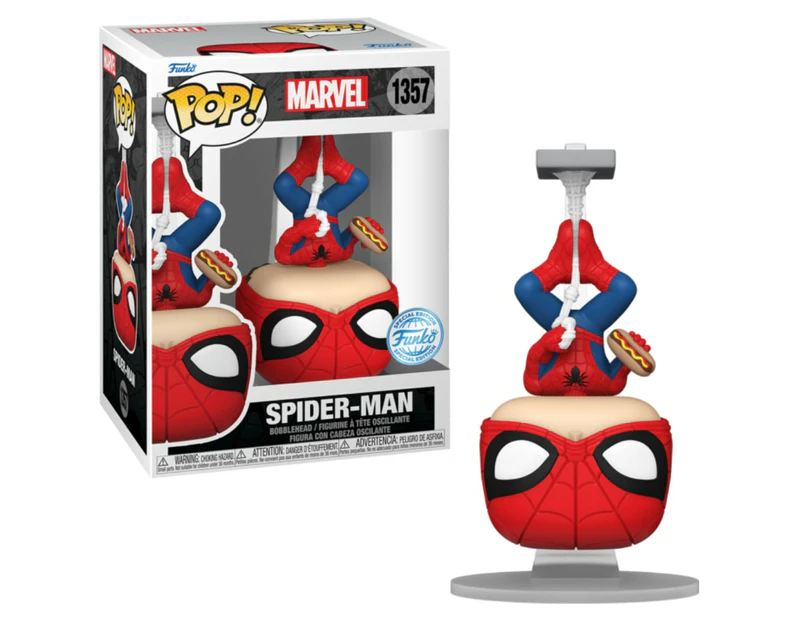 Marvel Spider-Man with Hot Dog Funko POP! Vinyl