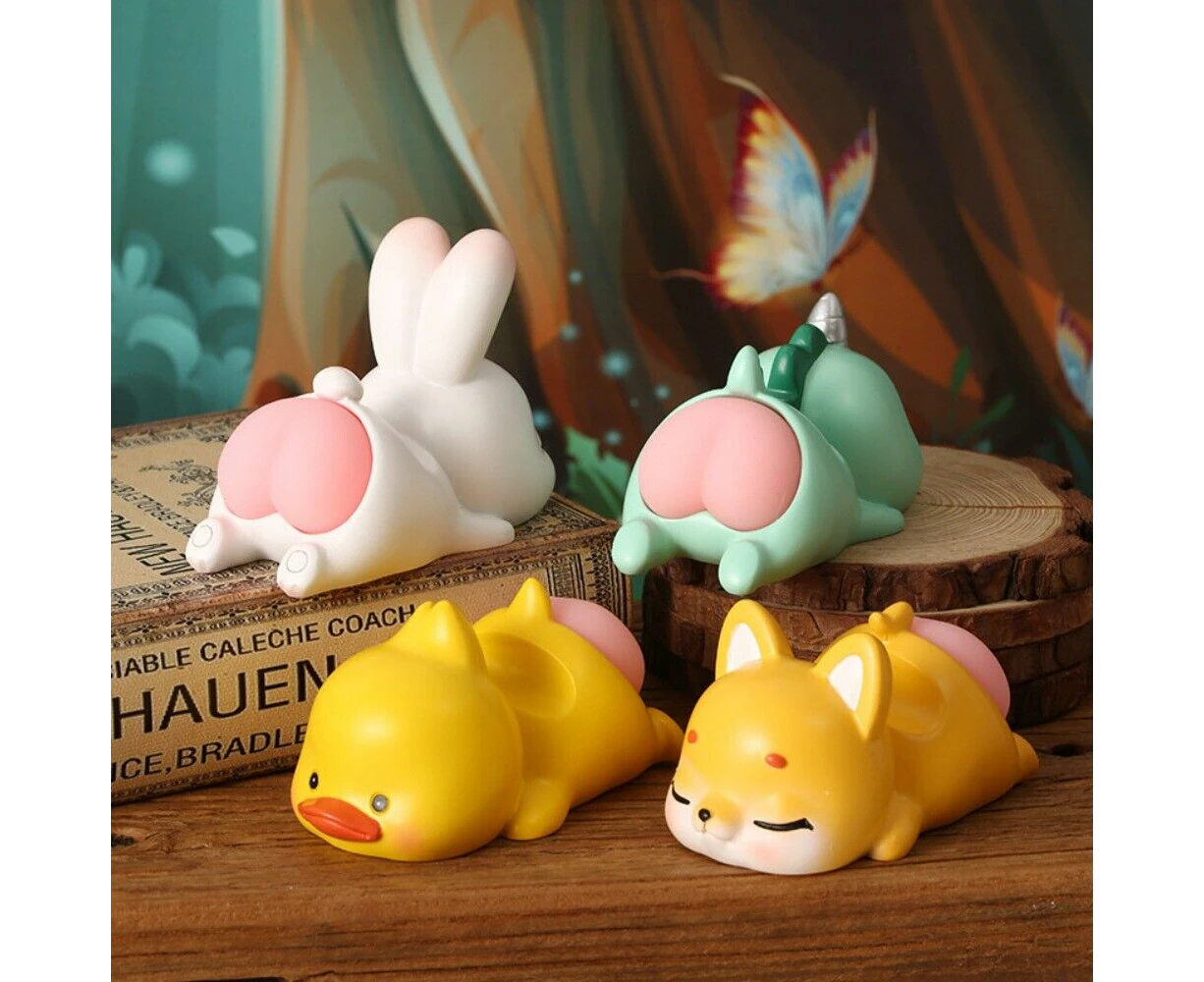 4Pcs Universal Cute Animal Phone Holder Creative Mobile Phone Support Girl Gifts