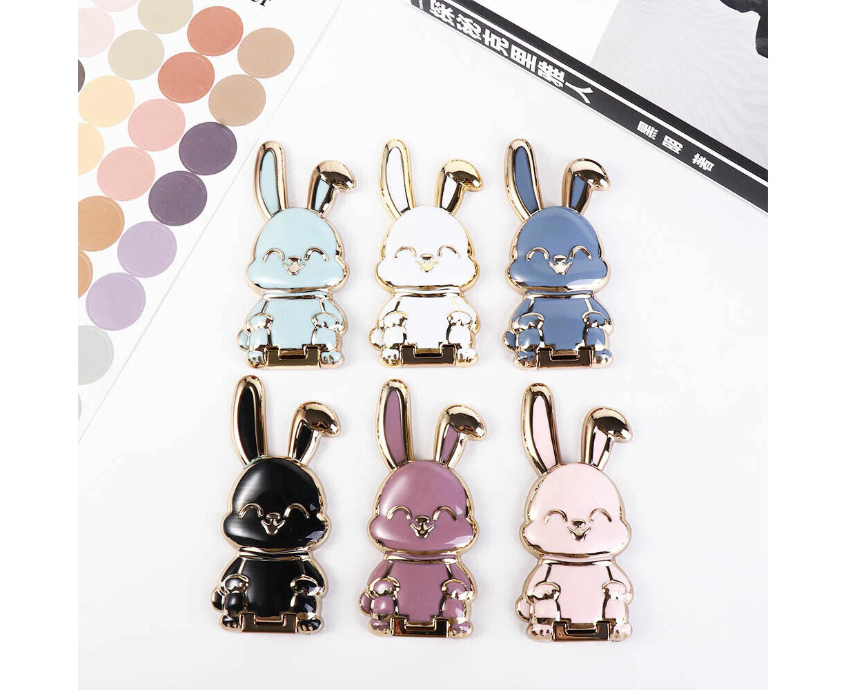 7Pcs Support Phone Stand Rabbit Ring Bracket Mobile Phone Holder Pull Rod Support