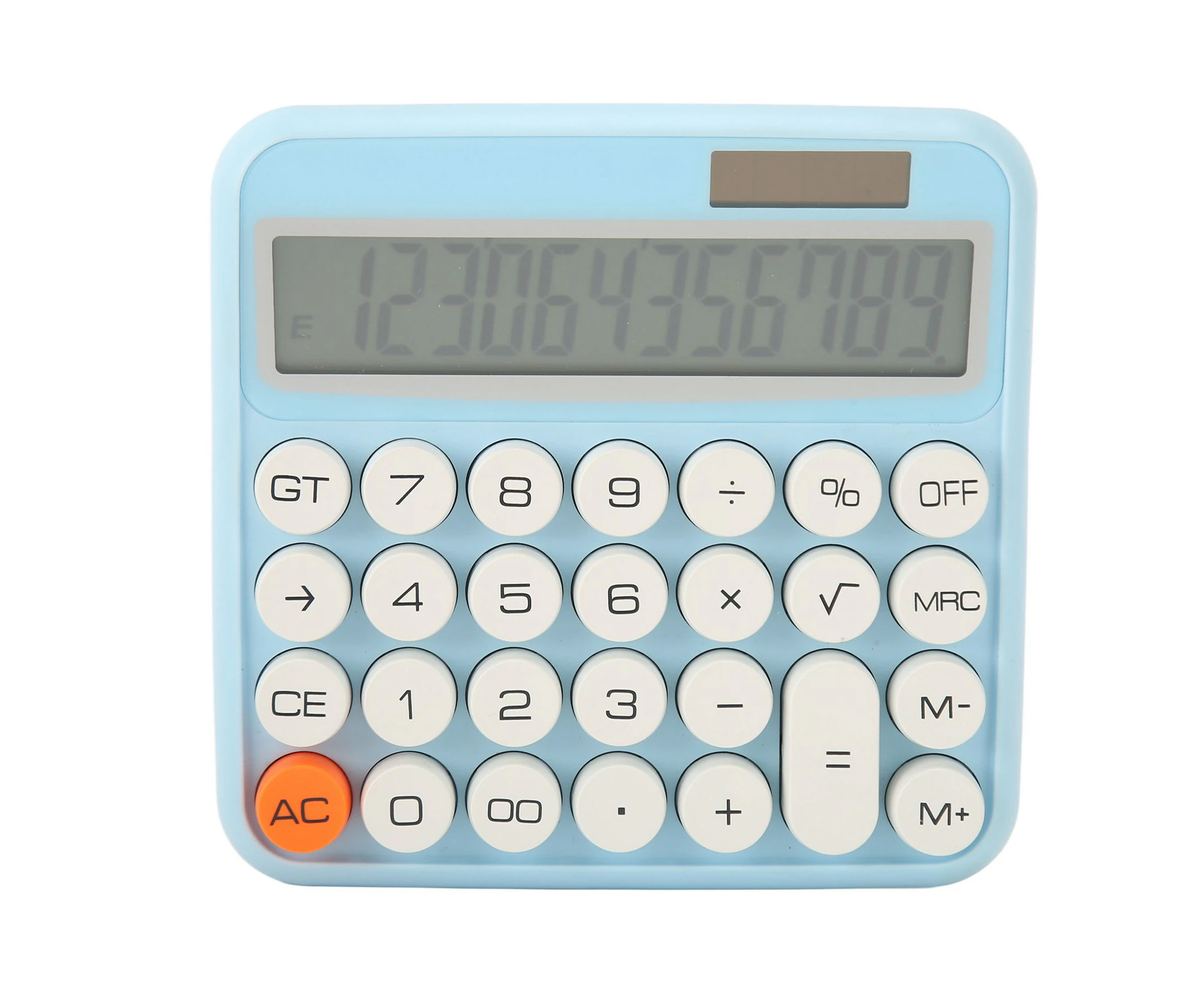 UFPFA 12 Digits Desktop Calculator with Large LCD Display Dual Power Auto Shutoff Mechanical Calculator for Office Schools