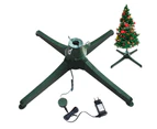 Artificial Trees Base Bracket Bottom Holder 360° Rotating Christmas Tree Stand - European standard 66cm