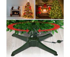 Artificial Trees Base Bracket Bottom Holder 360° Rotating Christmas Tree Stand - European standard 66cm