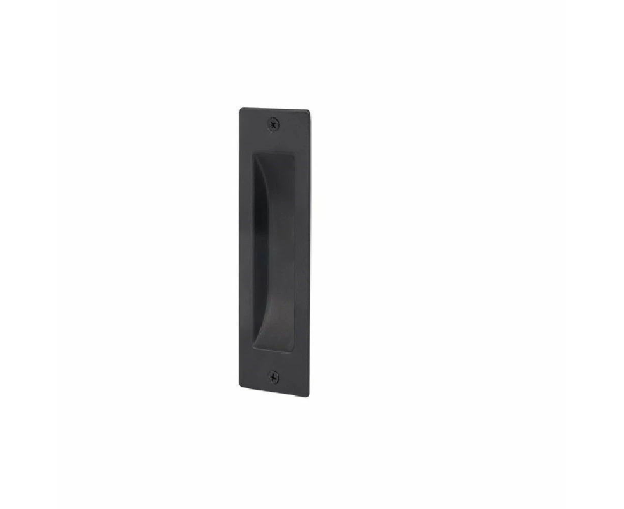 Gainsborough Flush Pull Rectangular Matte Black 392MBC