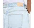 Target Split Front Denim Pencil Skirt