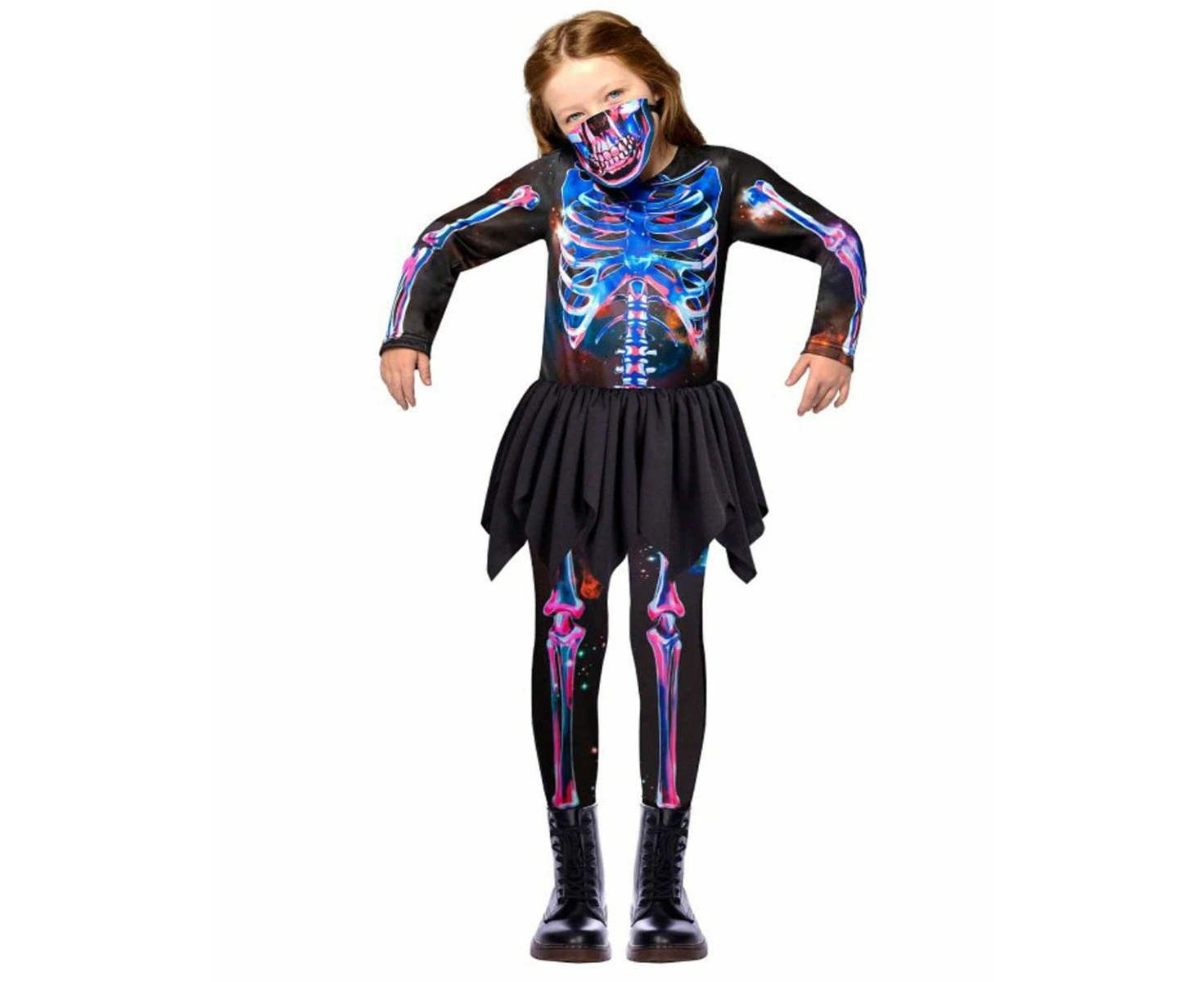 Skeleton Girl Halloween Girls Costume