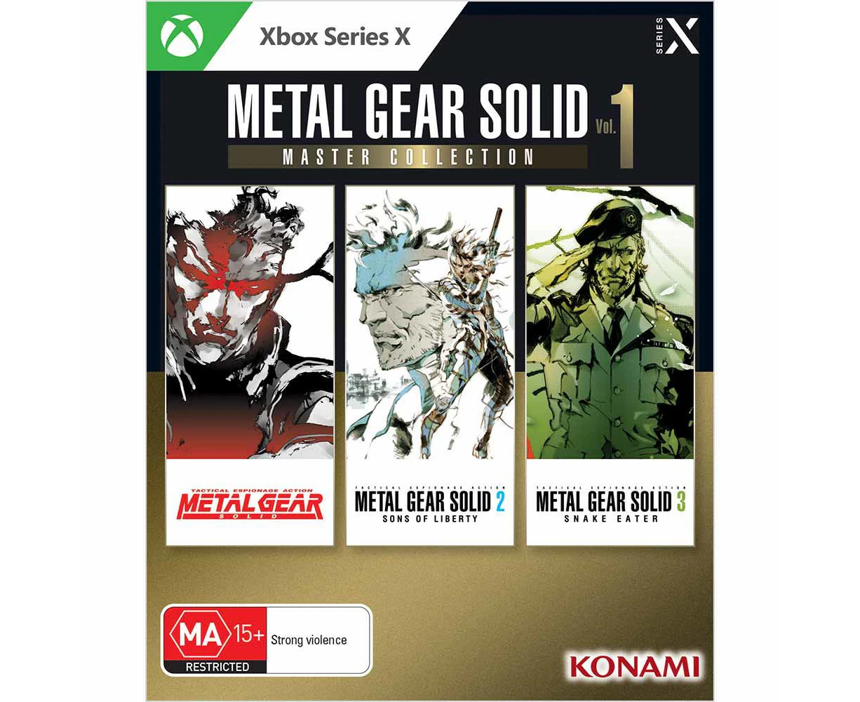 Metal Gear Solid Master Collection Vol. 1 Day 1 Edition (Xbox Series X)