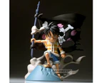 Banpresto One Piece World Collectable Figure Log Stories-Monkey.D.Luffy-