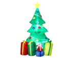 Mazam Christmas Inflatable Tree Gifts 1.5M Xmas Decorations LED Lights Outdoor