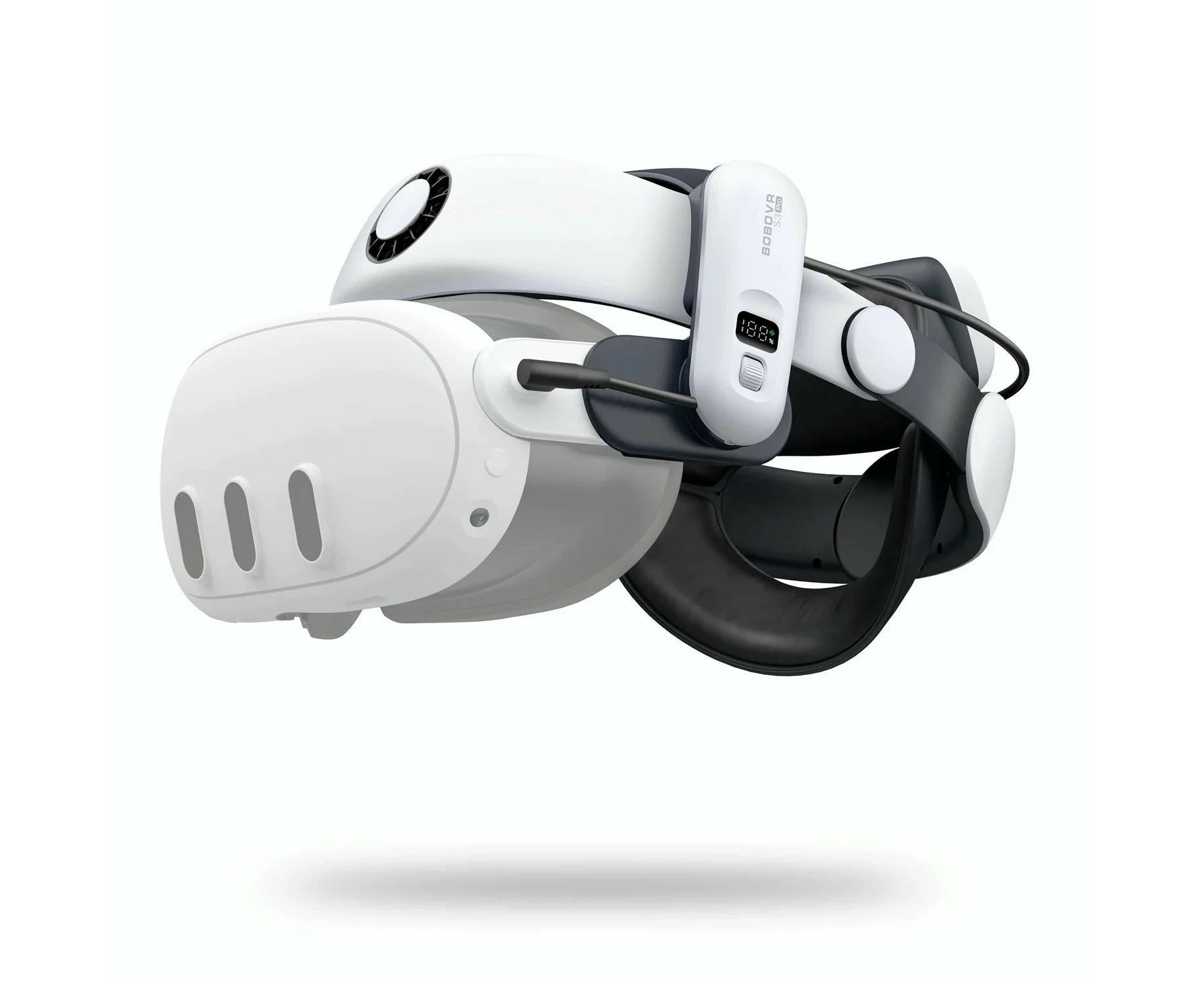 Meta Quest 3 Vr Head Strap 10000mah Battery