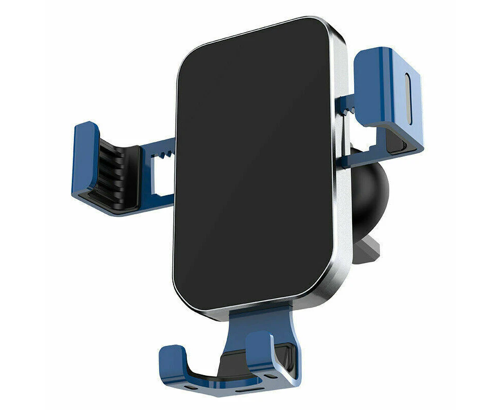 Universal Car Phone Holder CD Slot Air Vent Mount Bracket For iPhone Samsung GPS-blue