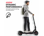 400W Electric Scooter, 37V Folding E- Scooter with Suspension, for , Synergy 5 MkII Black