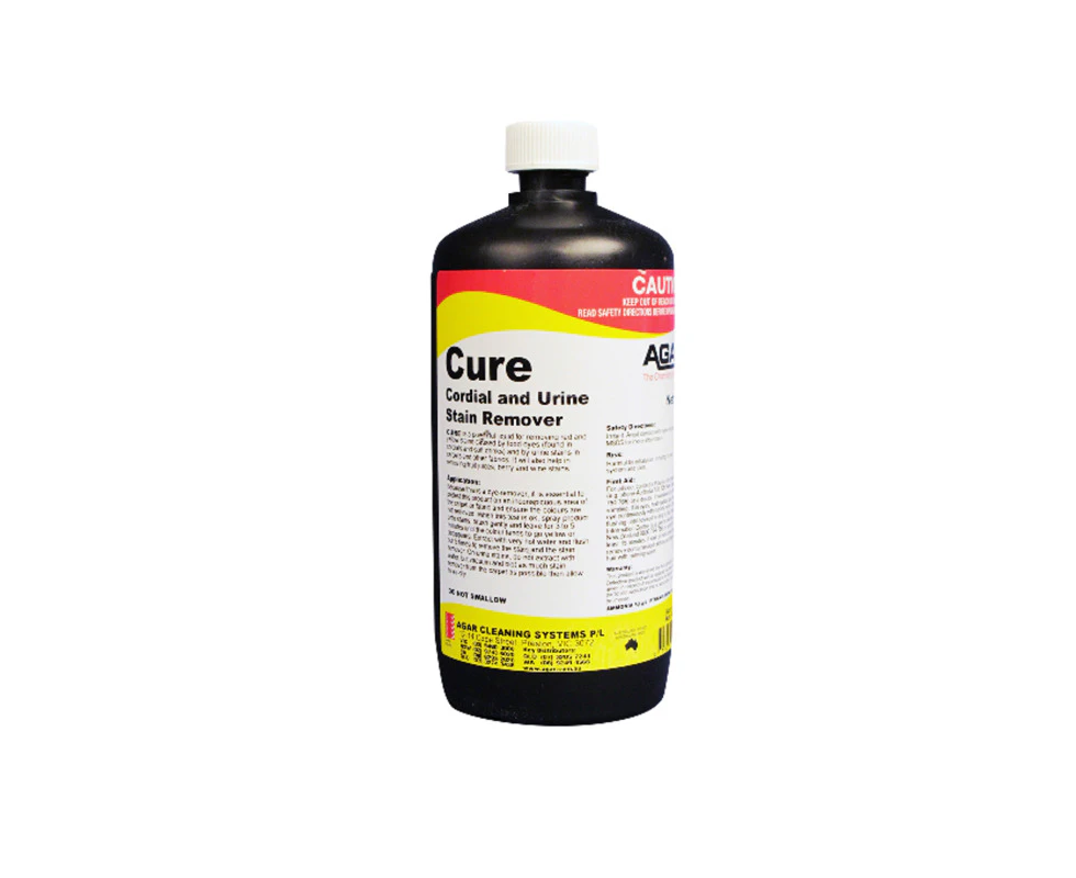 500ml Agar Cure Carpet red and Yellow Stains Urine Stains and Other Fabrics.