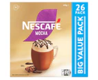 2 x 26pk Nescafé Instant Coffee Sachets Mocha