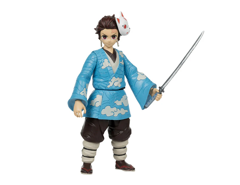 McFarlane - Demon Slayer - 5" Tanjiro Kamado in Final Selection Action Figure  [COLLECTABLES] Action Figure USA import