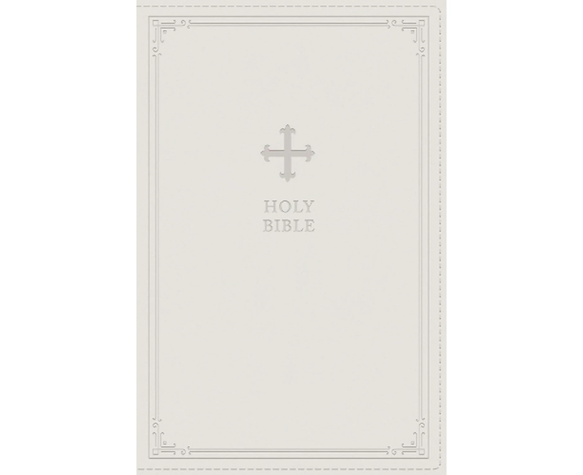 NRSV Catholic Edition Gift Bible, White Leathersoft (Comfort Print, Holy Bible, Complete Catholic Bible, NRSV CE)