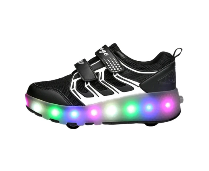 JOSHBERG-WS Kids Roller Shoes Boy Girl Sneakers with Wheels Become Sport Sneaker with Led for Christmas Birthday Children Show Gift