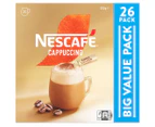 2 x 26pk Nescafé Instant Coffee Sachets Cappuccino