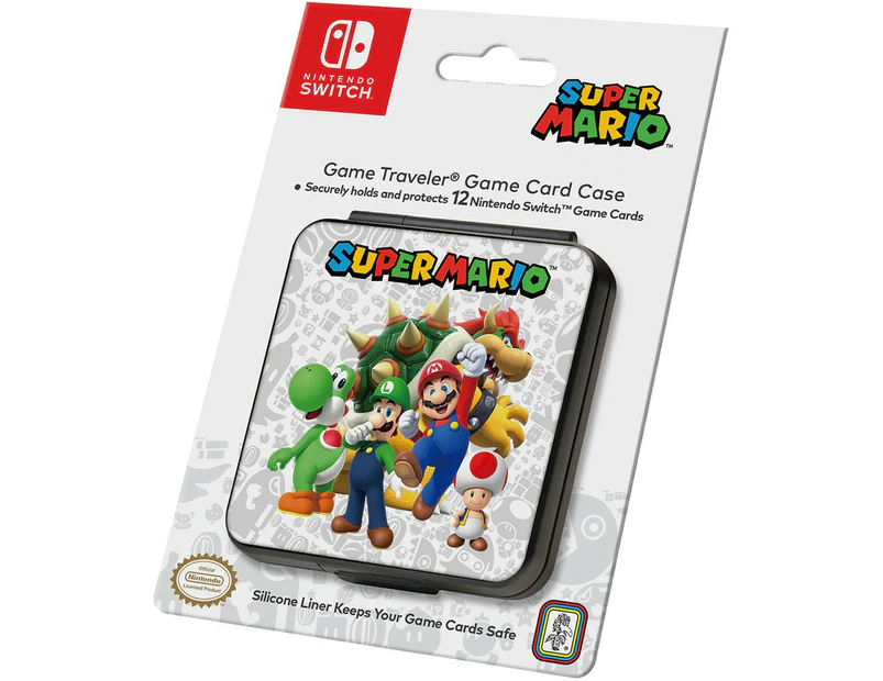 Nintendo - Super Mario - Nintendo Switch 12 Game Card Case