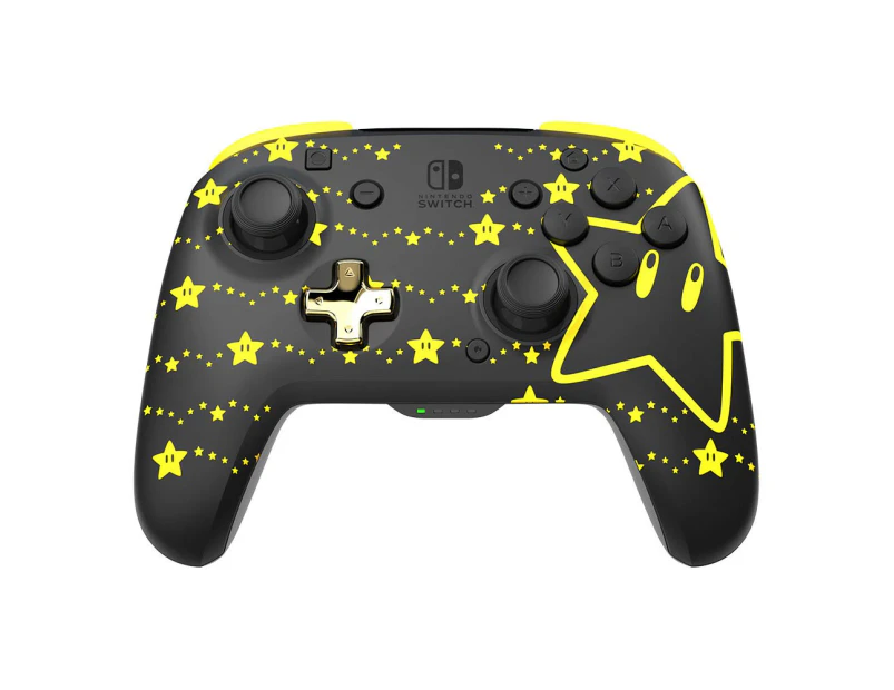 PDP - Rematch Glow-in-the-dark Wireless Controller - Super Star