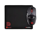 Tt eSports TALON X RGB Gaming Mouse + Mouse Pad Combo