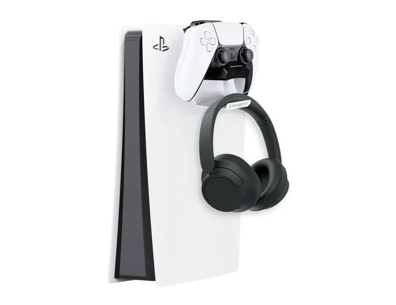 Cygnett PS5 Dualsense Charging Dock with Headset Hook