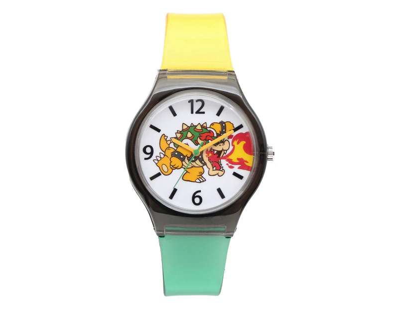 Nintendo - Mario - Bowser Multi-Coloured Analogue Watch