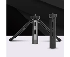 Mini Metal Tripod Aluminum Alloy Desktop Stand Tripod with 1/4 inch Screw for DSLR ILDC Camera Camcorder Projector