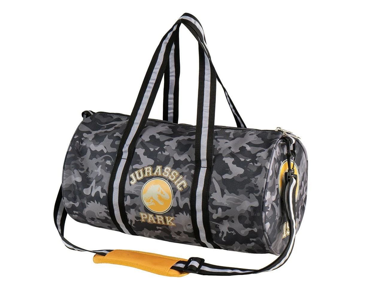 Jurassic Park - Grey Camouflage Duffle Bag