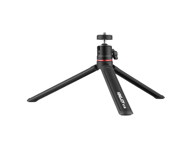 KINGJOY KT-36 Mini Desktop Tripod 360° Rotatable Ball Head with 1/4 Inch Screw for Smartphone Camera Selfie Video Recording Live Stream