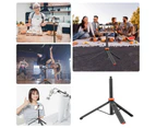 UURIG TP-03 Sports Camera Selfie Stick Tripod Stand Max. Length 122cm with 1/4 Inch Screw for Smartphone Action Camera Vlog Live Streaming Selfie Vide