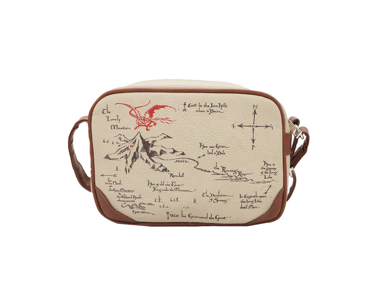 The Lord of the Rings - Lonely Mountain Map Cross-Body Bag