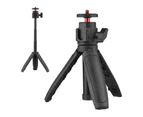 Lightweight Portable Mini Tripod Extendable Tripod Stand Handle Grip with 4 Levels of Adjustable Height for Phone Camera Selfie Video Recording Live S