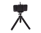 Mobile Phone Tripod Mini Flexible Sponge Octopus Shape Tripod Smartphone Camera Bendable Tripod