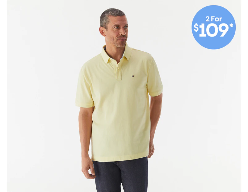 Tommy Hilfiger Men's Ivy Polo Shirt - Wax Yellow