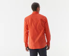 Tommy Hilfiger Men's Classic Flex Poplin Shirt - Lush Coral