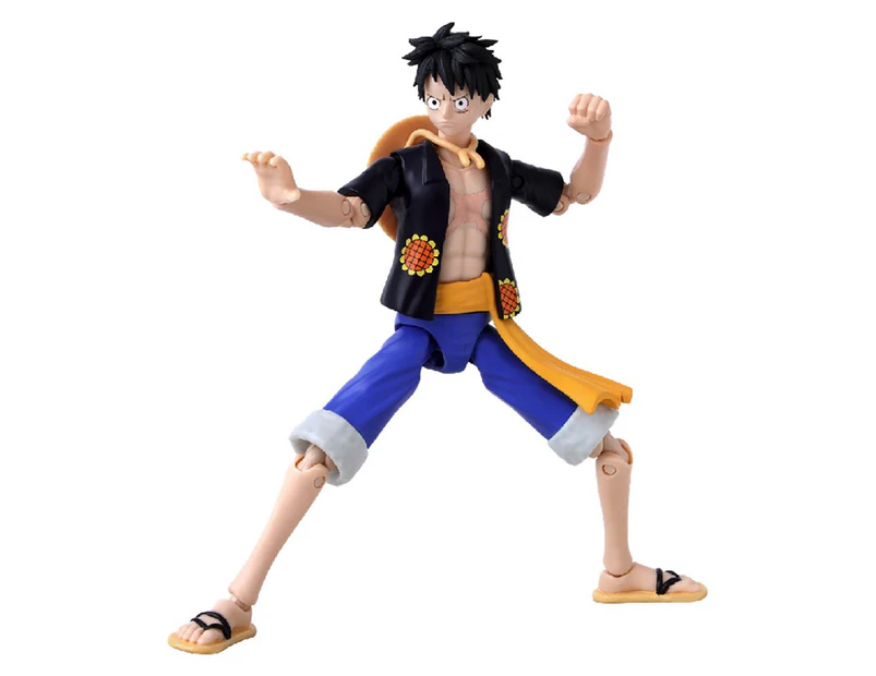 One Piece - Monkey D. Luffy Dressrosa Anime Heroes Action Figure