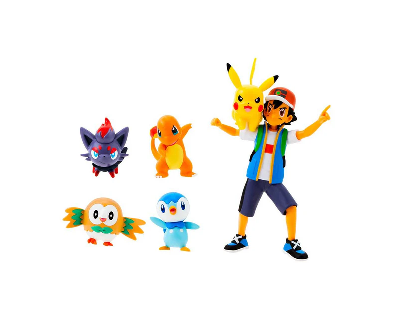 Pokemon - Ash Ketchum Battle Figure Multi-Pack