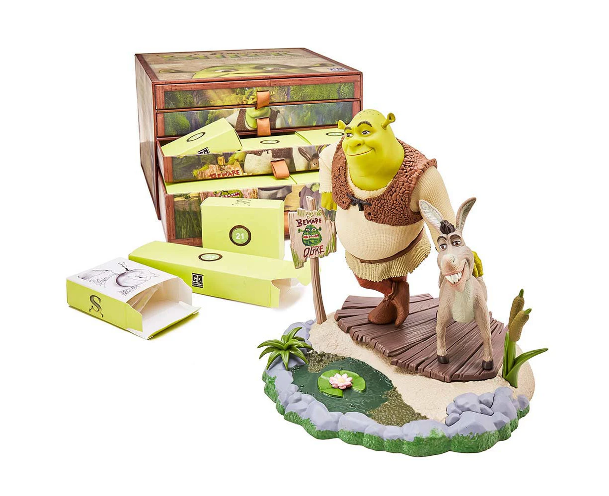 Shrek - Shrek & Donkey Countdown Figure Model Kit