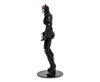 DC Comics - Batman: Arkham City - Catwoman 7" Action Figure (Black & White)