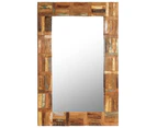 vidaXL Wall Mirror Solid Reclaimed Wood 60x90 cm