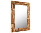 vidaXL Wall Mirror Solid Reclaimed Wood 60x90 cm