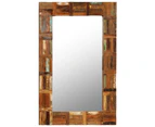 vidaXL Wall Mirror Solid Reclaimed Wood 60x90 cm