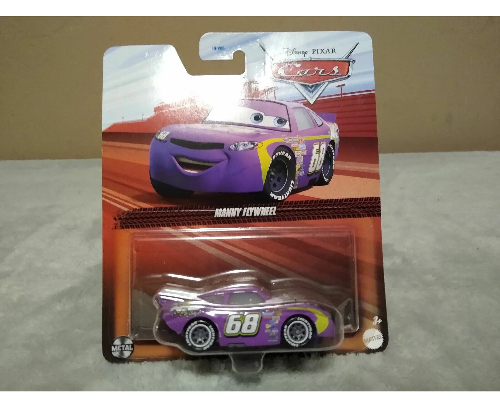 Cars Character Cars 2024 Mix 9J - Manny Flywheel